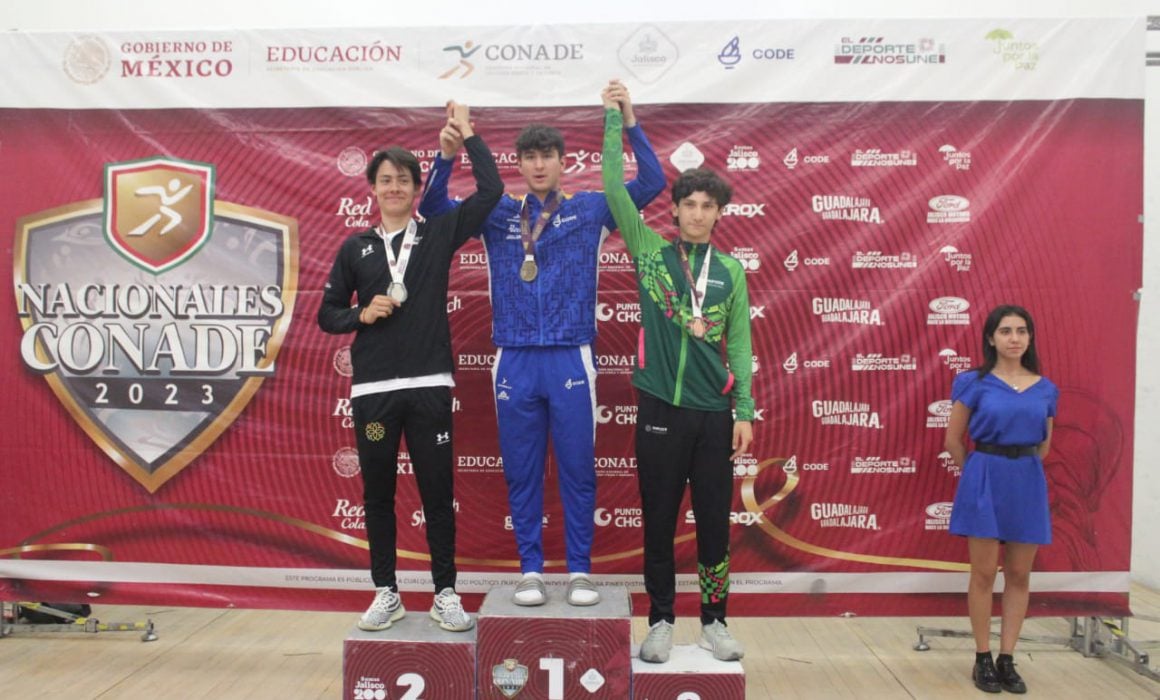 Brilla Tlaxcala con tres medallas de plata en nacionales CONADE