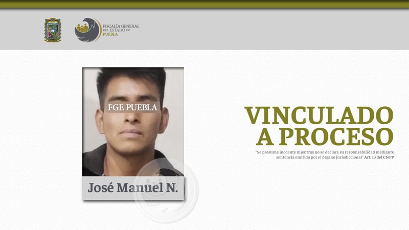 José Manuel N. es enviado a prisión por disparar en contra de un hombre en el municipio de Xiutetelco