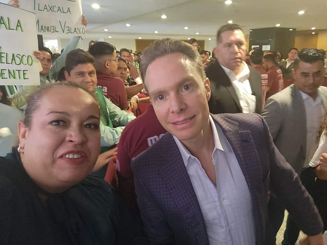 Se conforma estructura en Huamantla a favor de Manuel Velasco