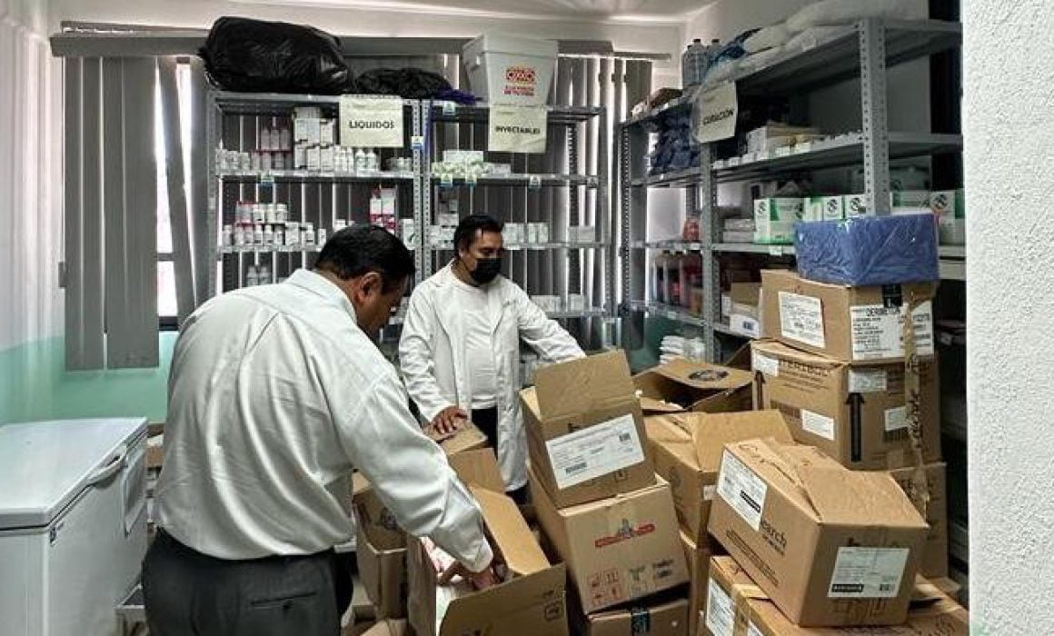 Registran abasto de medicamentos 11 unidades de salud en el estado
