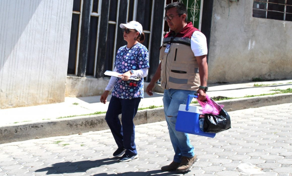Mantiene sector salud acciones por foco rábico en Españita e Ixtacuixtla