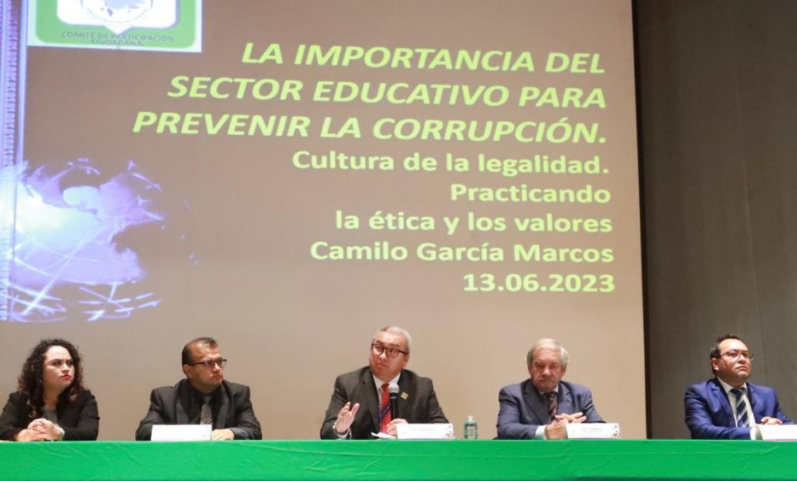 Realiza Sepe Foro importancia del sector educativo para prevenir la corrupción