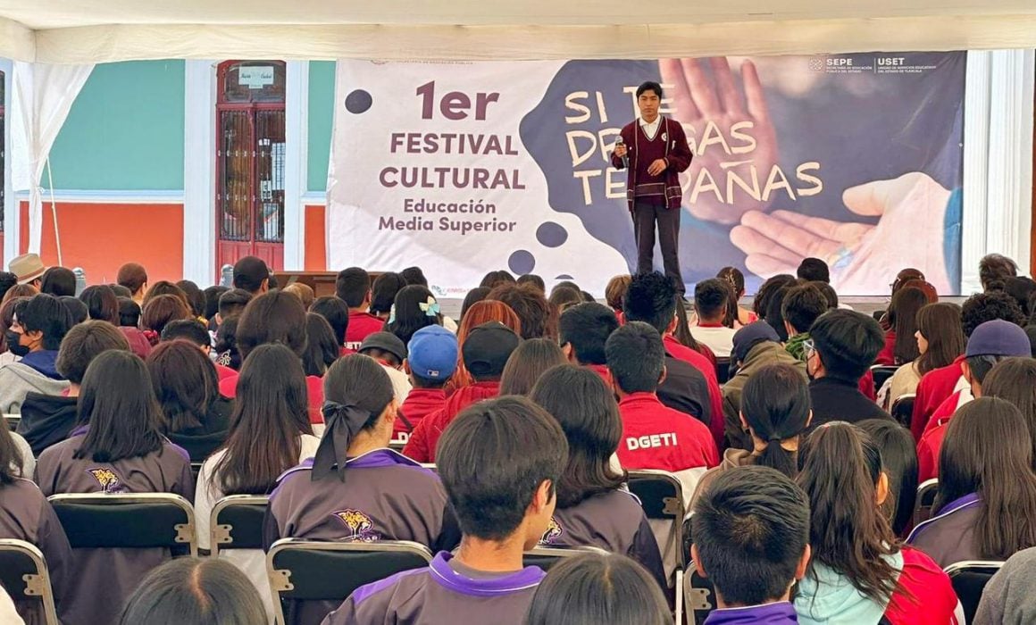 Se suma Huamantla al Primer festival cultural «Si te drogas te dañas»