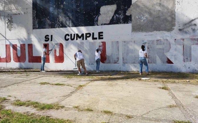 Seguridad Pública no contempla operativos contra pinta de bardas en Puebla