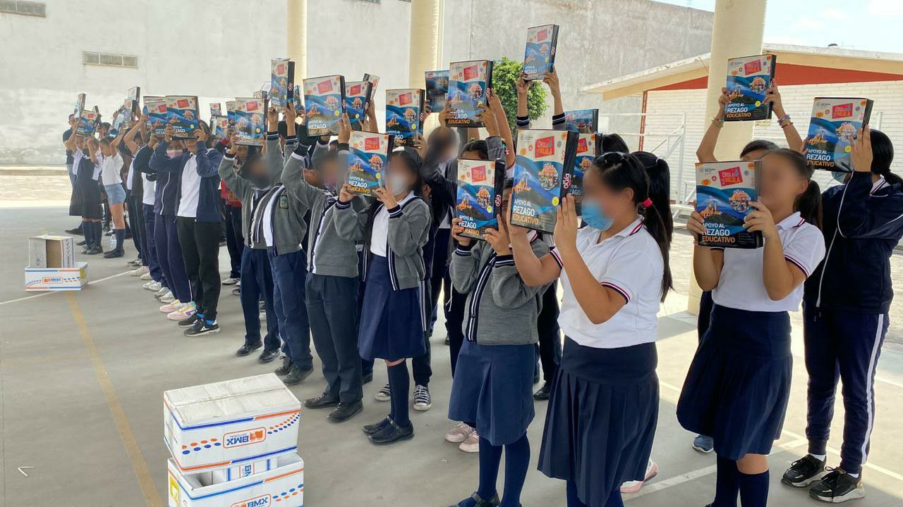 Gobierno de Cholula ha entregado más de 10 mil guías educativas para mejor preparación de la niñez