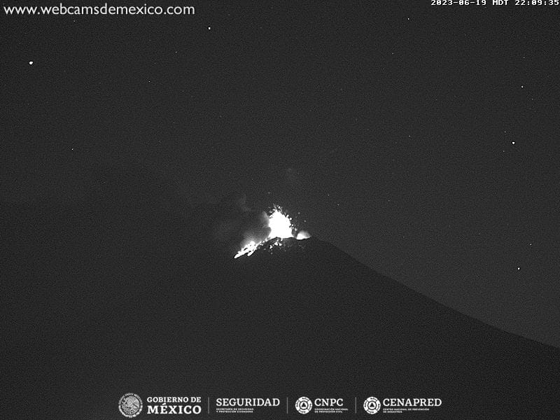 Tlaxcala sin afectaciones por leve actividad volcánica del Popocatépetl