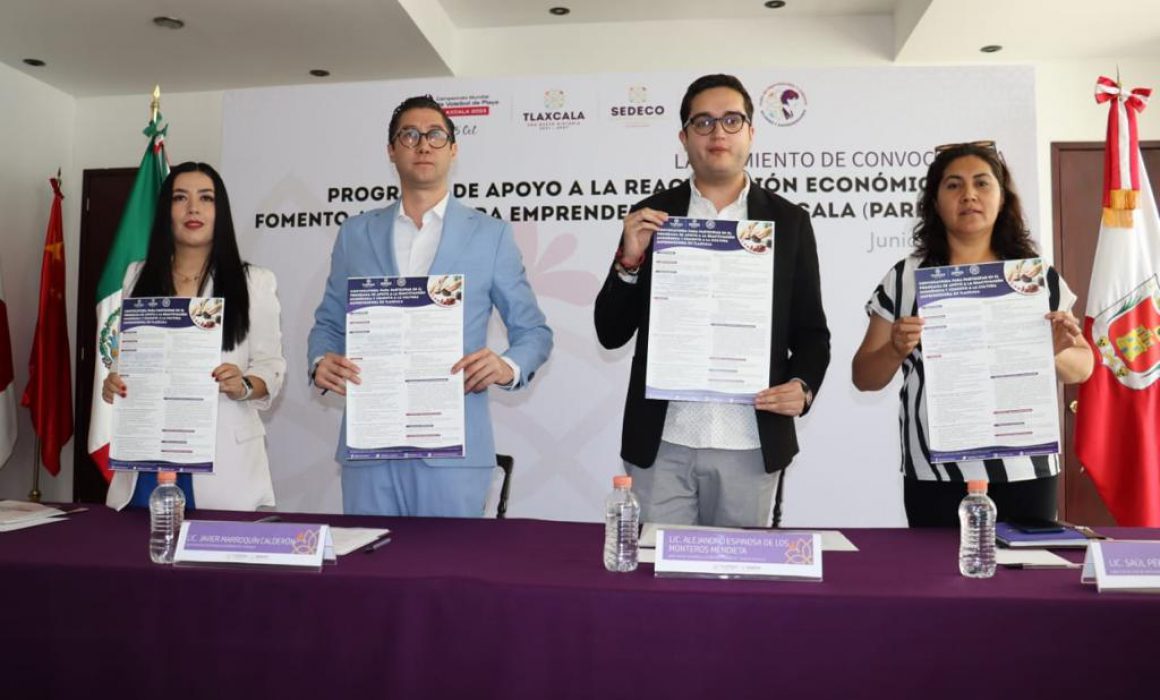 Presenta Sedeco convocatoria para apoyar la reactivación económica
