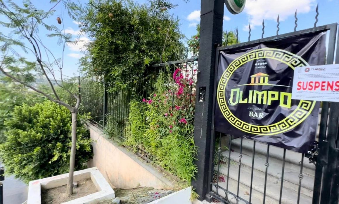 Suspende operaciones del Olimpo Bar, en Tlaxcala Capital