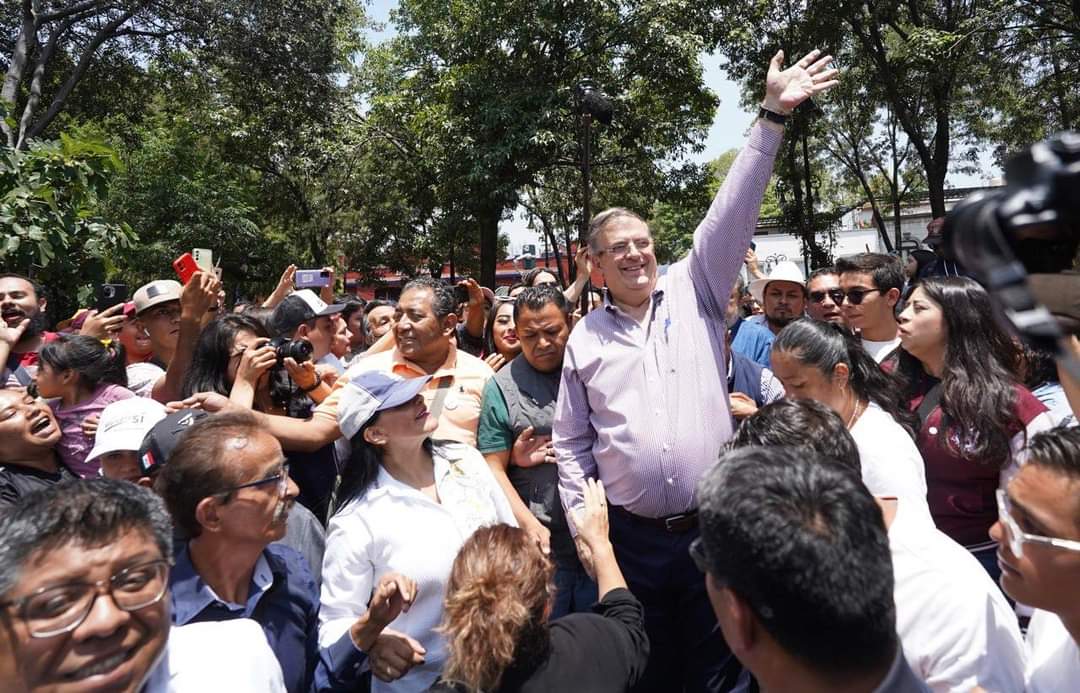 Sin acarreos la visita de Marcelo Ebrard a Tlaxcala, viene a escuchar