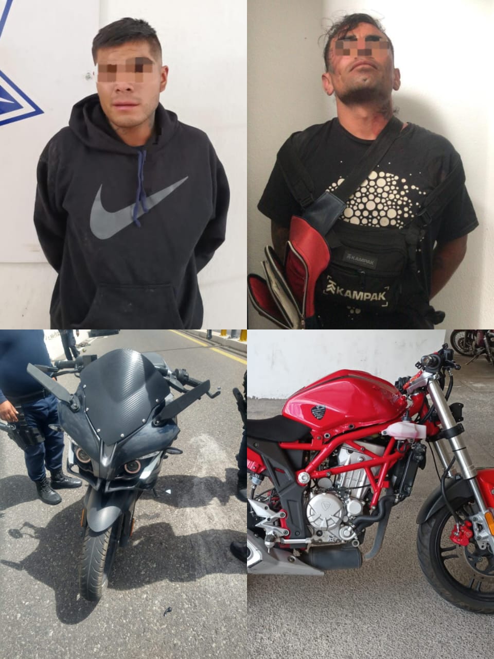 Frustran robo de motocicleta; la robaron en Ayometla 