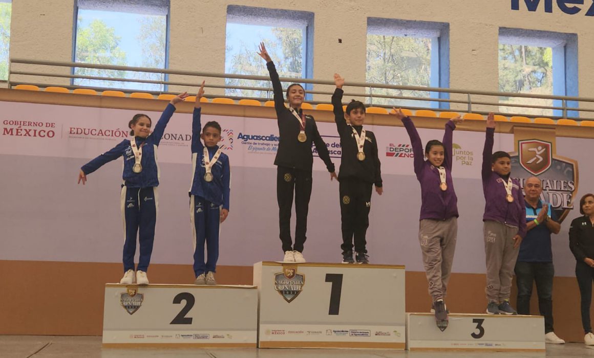 Obtiene Tlaxcala medallas de oro y plata en nacionales CONADE 2023