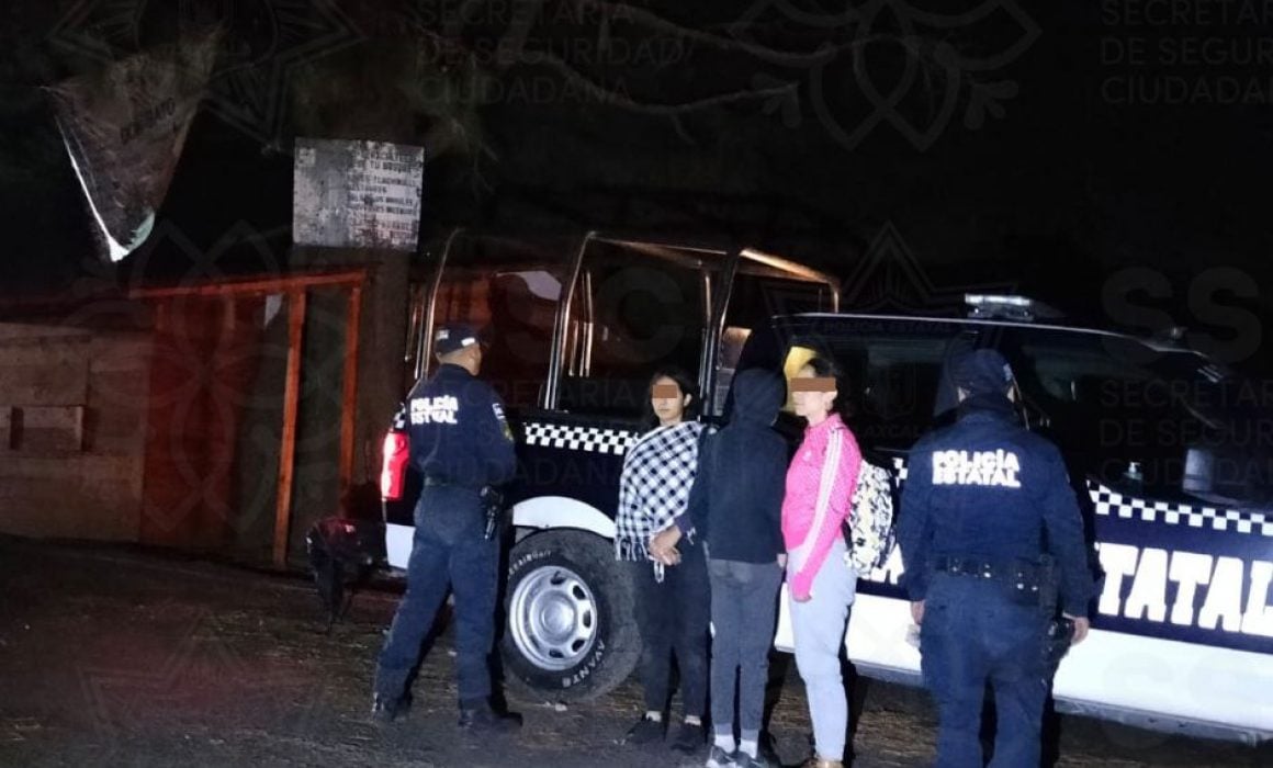 Rescata SSC a familia extraviada en malinche