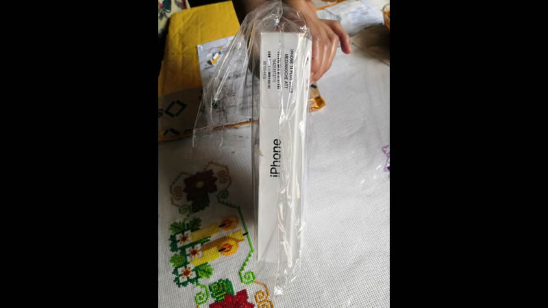 "Mucho cuidado con sus compras": Joven compra iPhone en linea pero el resultado no fue lo que esperaba (Vídeo)