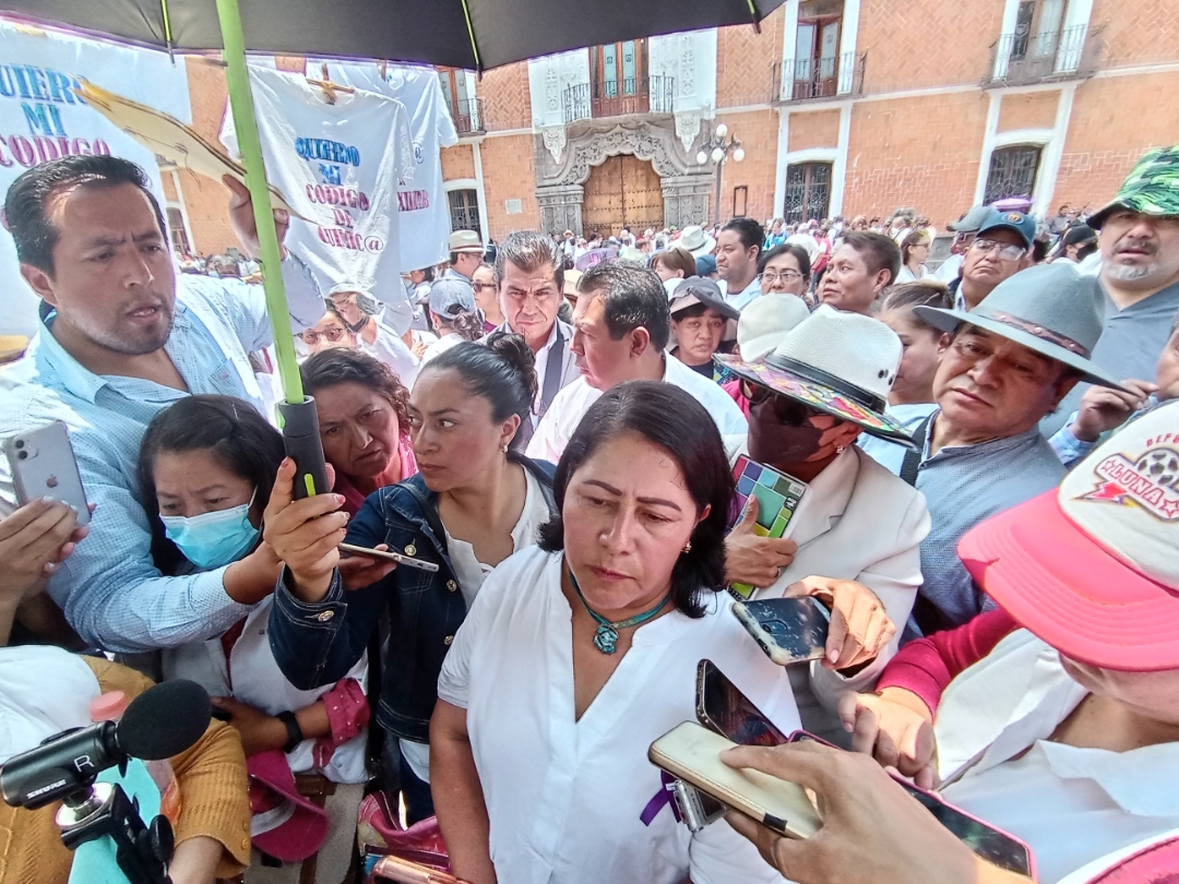 Niega Blanca Águila intereses políticos con movilización de sindicato