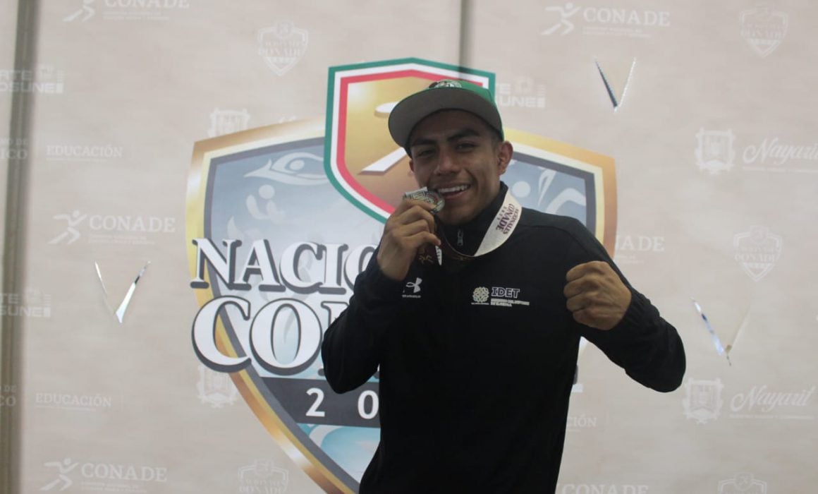 Logra Tlaxcala plata en boxeo en Nacionales Conade 2023