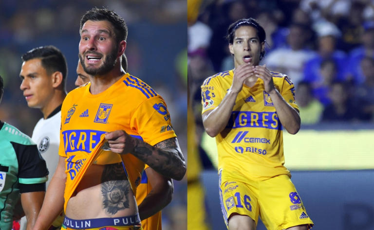  “¡Ya cabr**…!”: Diego Lainez explota contra Gignac por sus regaños durante el partido contra América