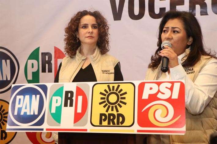 Coalición "Mejor Rumbo para Puebla" alerta sobre supuesta injerencia del crimen organizado en elecciones municipales