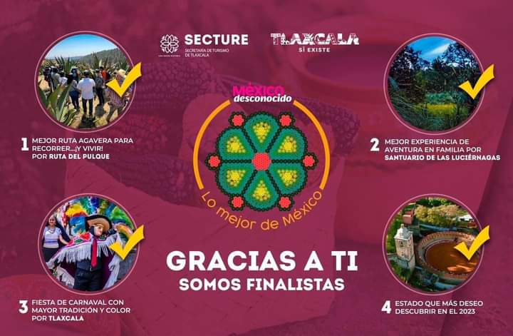 Tlaxcala llega a la final de "Lo Mejor de México" en 4 categorías 
