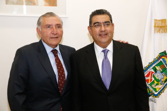 Titular de Segob afirma que en Puebla hay piso parejo de cara al 2024