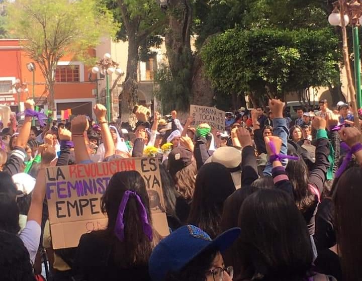 Se alistan colectivas en Tlaxcala para marcha del 8M