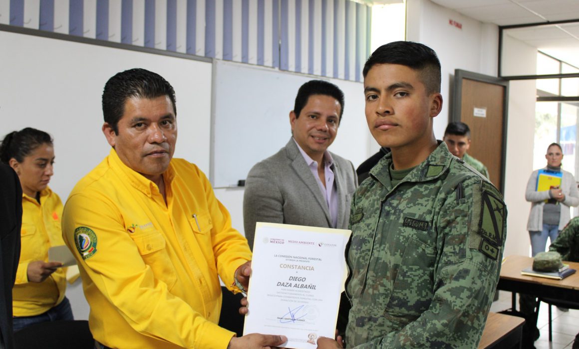 Mantienen autoridades capacitación para el combate de incendios