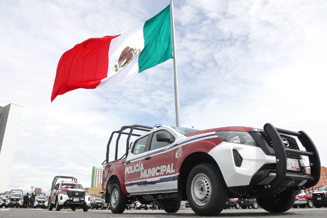 Anuncian entrega de 350 patrullas para municipios con mayor inversión en seguridad pública 