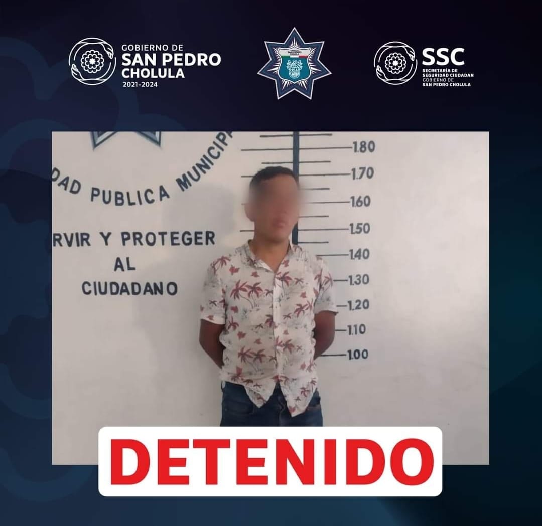 Policía de SPCH detienen a Jonathan “N” por agredir con arma punzo cortante a tres personas