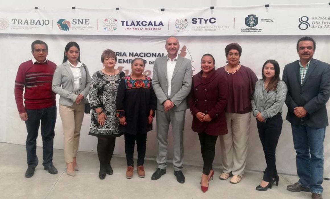 Ofertan 250 vacantes para mujeres en Feria Nacional del Empleo en Yauhquehcan