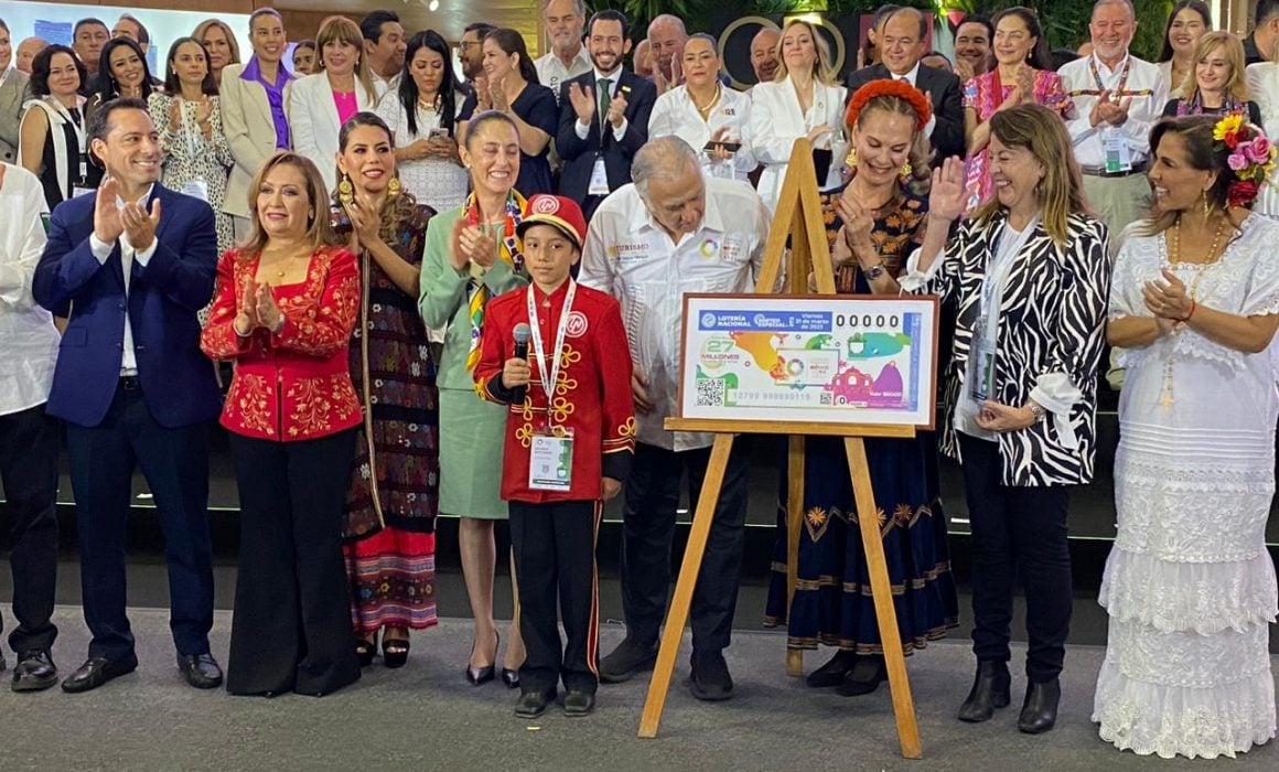 Asiste Lorena Cuéllar al Tianguis Turístico México 2023
