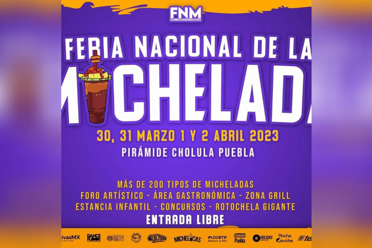 ¡Llego al fin la feria de la Michelada! Este año habrá rotochela gigante, te contamos todo.