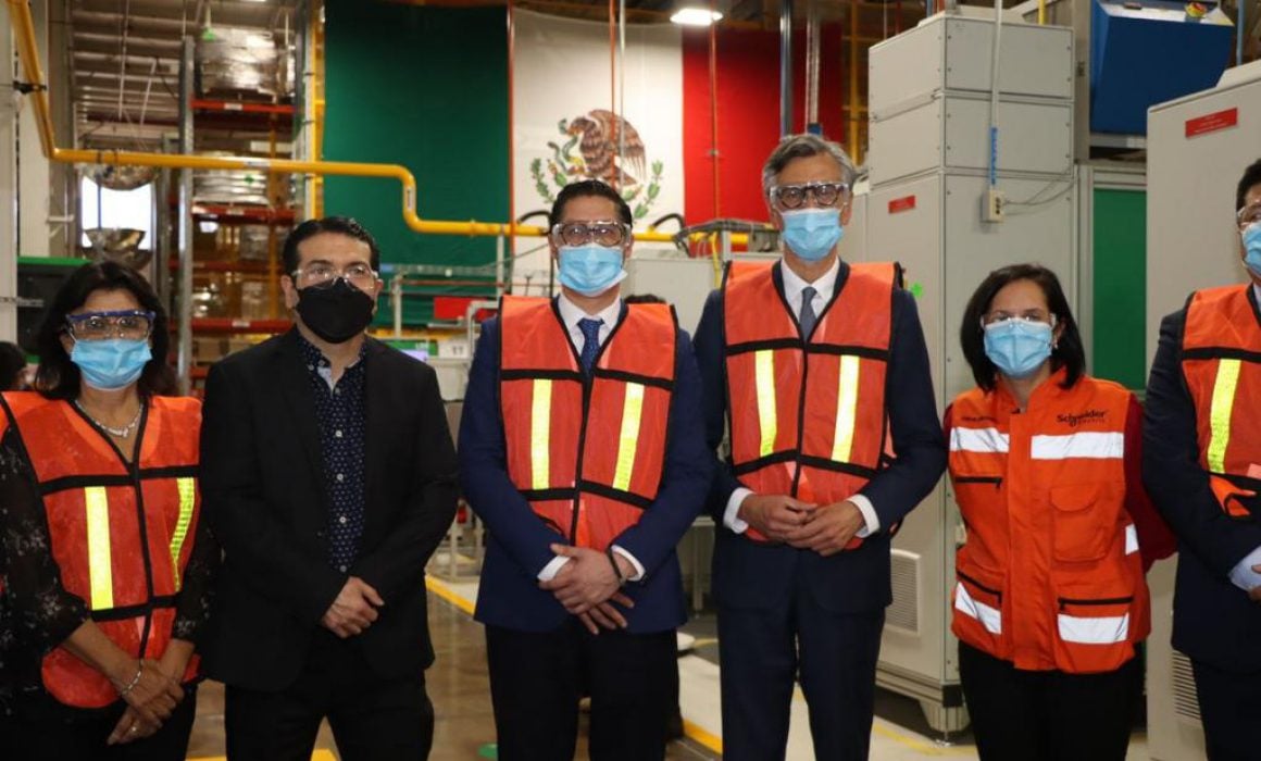 Visitó Embajador de Francia empresa Schneider México en Tlaxcala