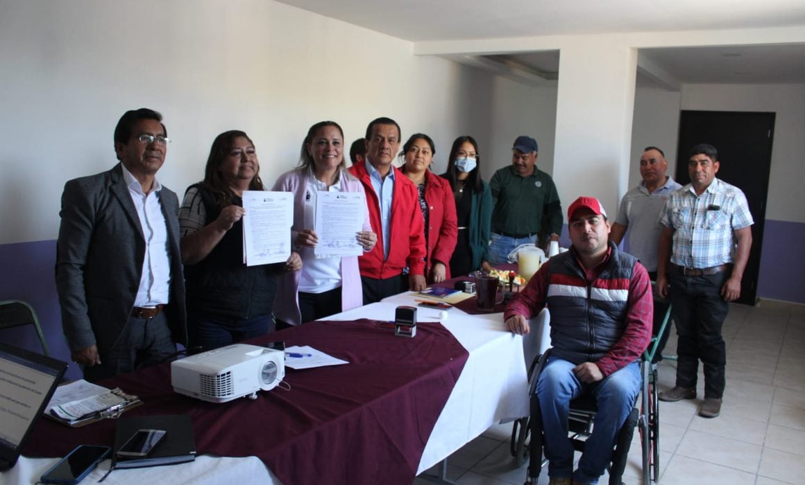 Implementa ITEA y Tequexquitla El Buen Juez por su Casa Empieza