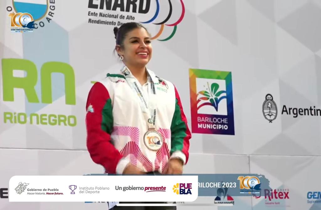 Ana Ferrer le da a Puebla bronce en Panamericano de Halterofilia 