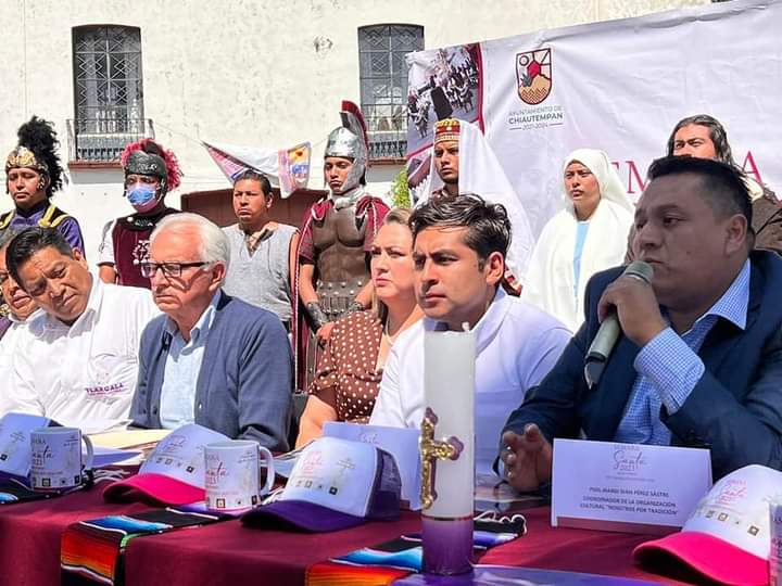 Se esperan más de 200 mil visitantes en viacrucis de Chiautempan