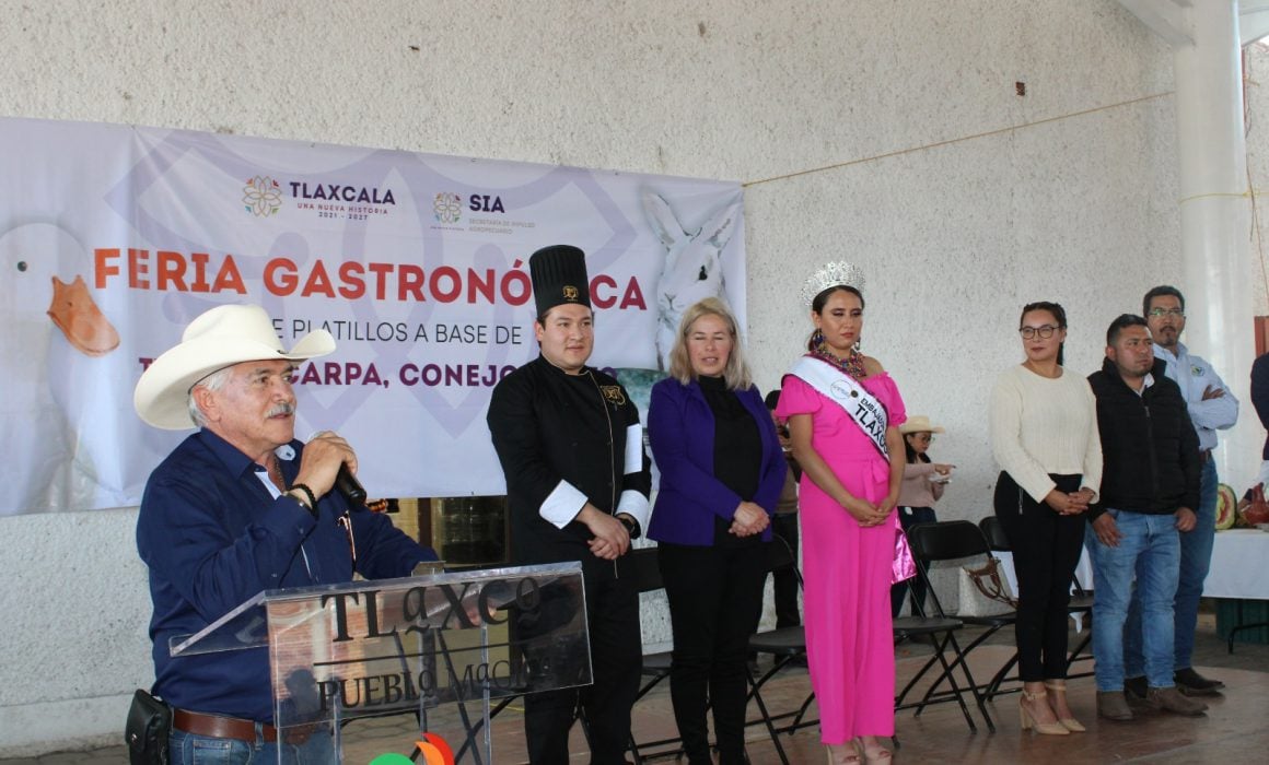 Realiza SIA feria gastronómica de platillos de Tilapia, Carpa, Conejo y Pato