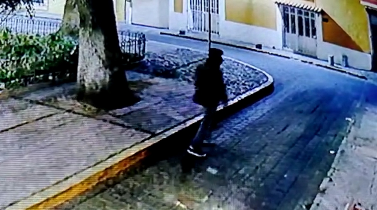 A pocos metros de la Escuela de Policías de Tlaxcala roban cámaras de vigilancia