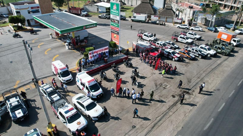 Ariadna Ayala encabeza inicio del operativo  de seguridad “Semana Santa  2023” en Atlixco