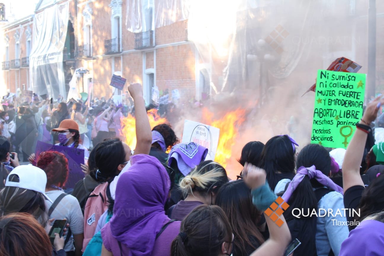 Participarán sectores vulnerables en marcha del 8M en Tlaxcala