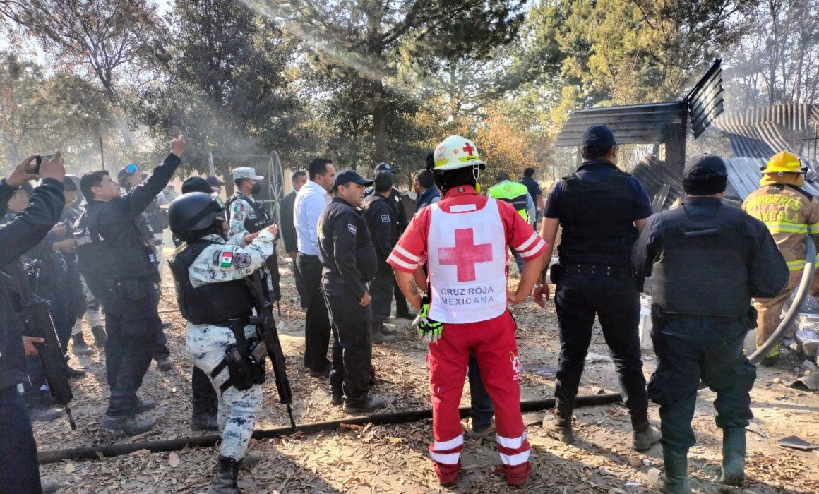Activa CEPC protocolos de seguridad por explosión en Contla
