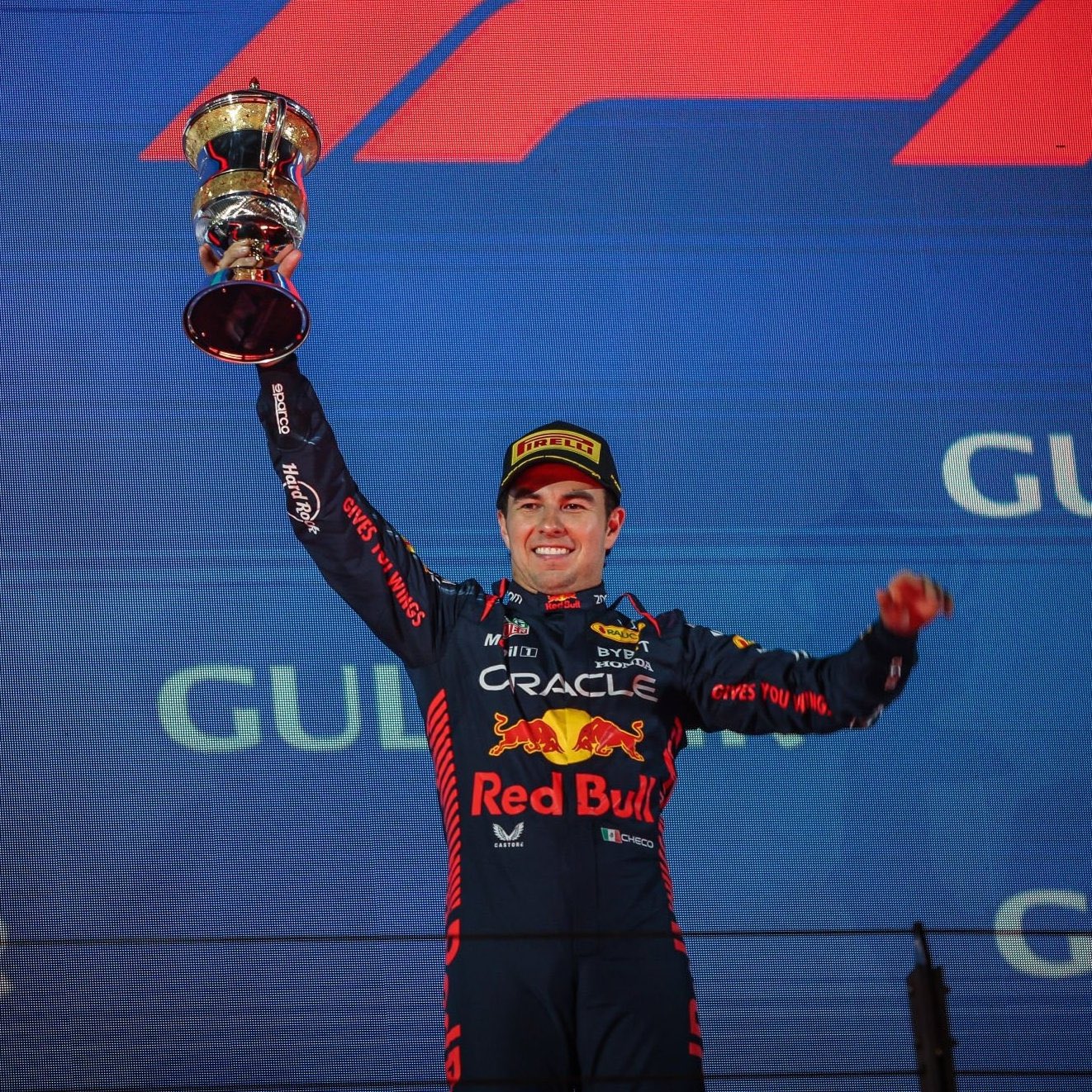 Gran inicio de temporada para Checo Pérez, fue segundo en el Gran Premio de Bahrein 