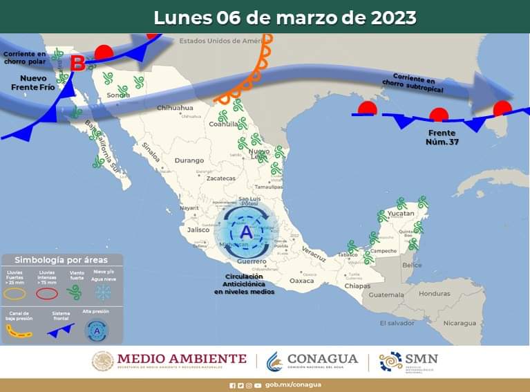 Habrá lluvias en Tlaxcala por frente frío 38