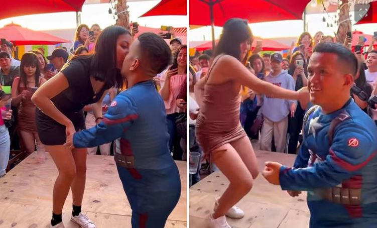 Medio Metro deja atrás a El Chavo y sorprende en Pachuca como Capitán América