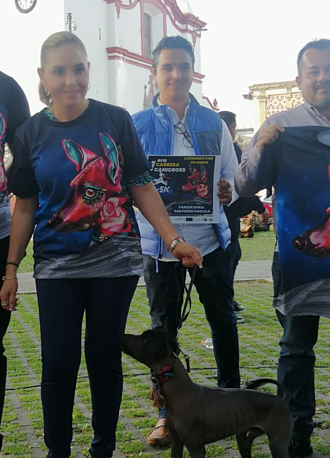 Presenta San Pedro Cholula 1era. “Carrera Conicross, corriendo con un amigo”