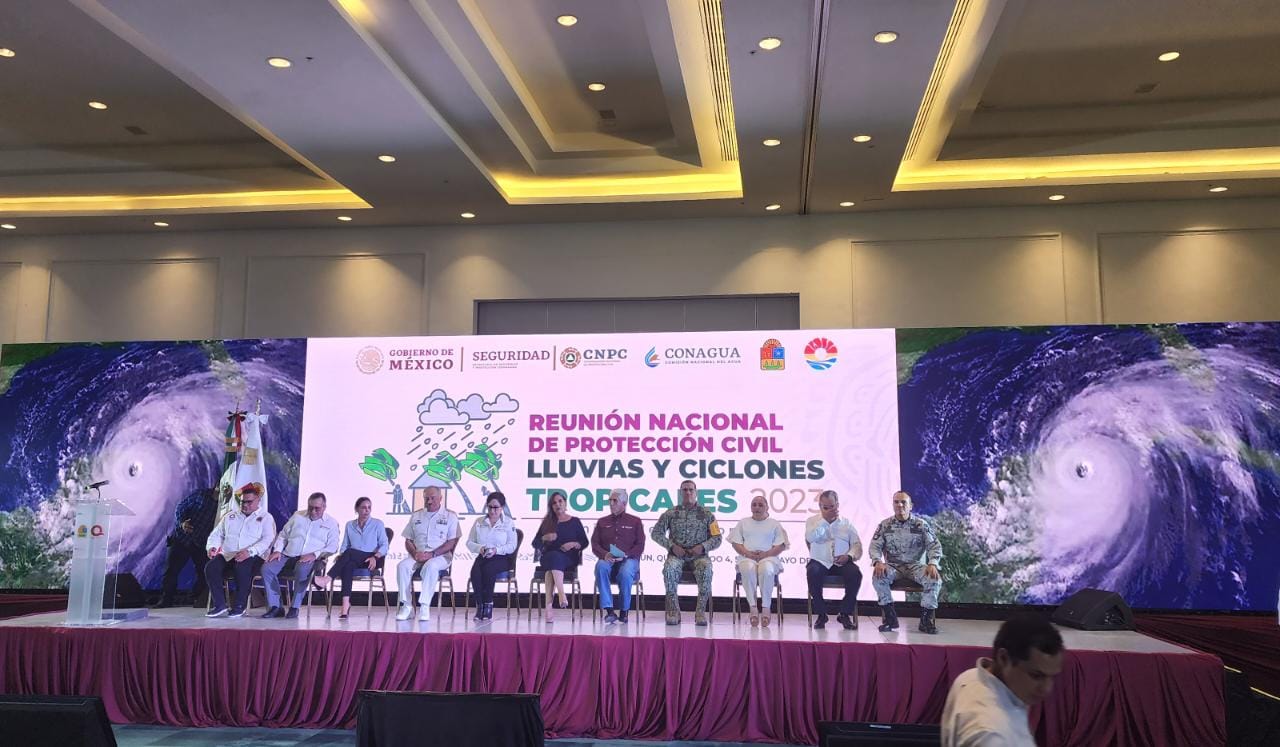 Asiste CEPC a la presentación de lluvias y huracanes 2023