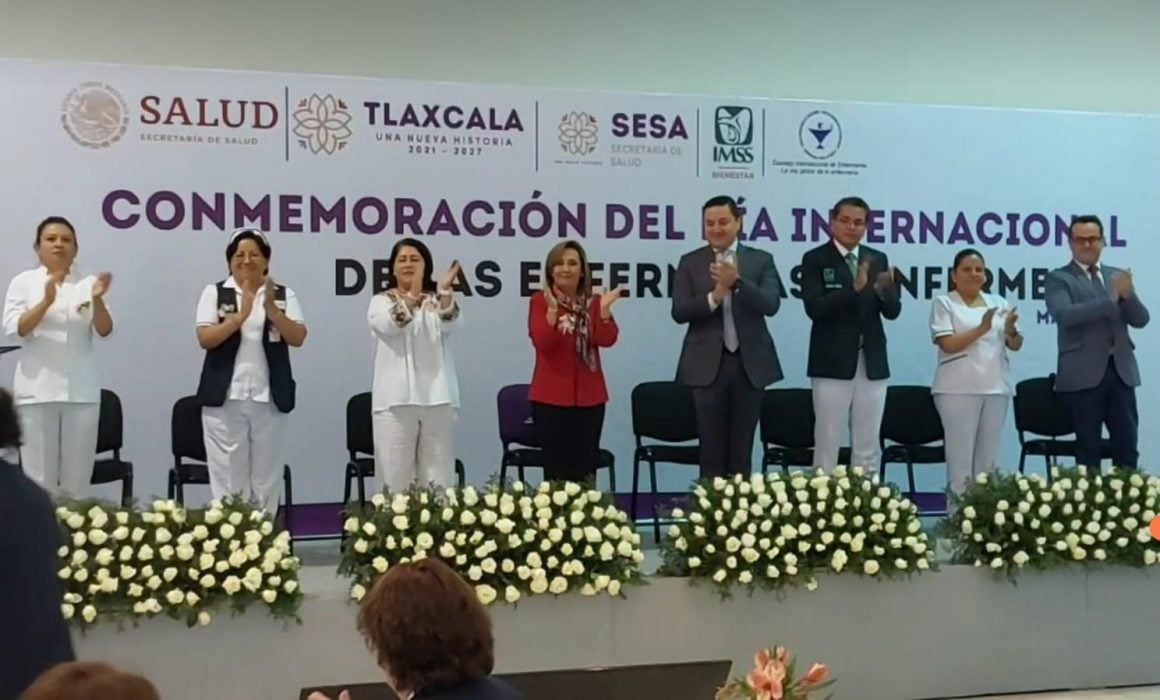 Reconocen labor de enfermeras en pandemia Covid; entregan reconocimientos