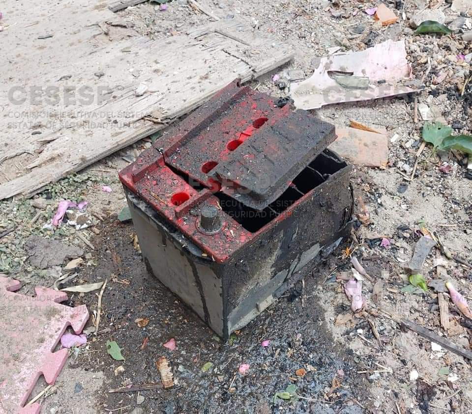 Explosión de batería moviliza cuerpos de emergencia en Chiautempan