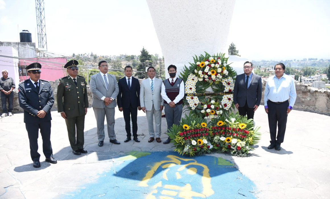Conmemoran el 502 aniversario luctuoso de Xicohténcatl Axayacatzin