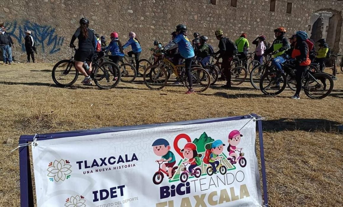 Invita IDET e INAH a Bicicleteando Por Tlaxcala rumbo a Cacaxtla