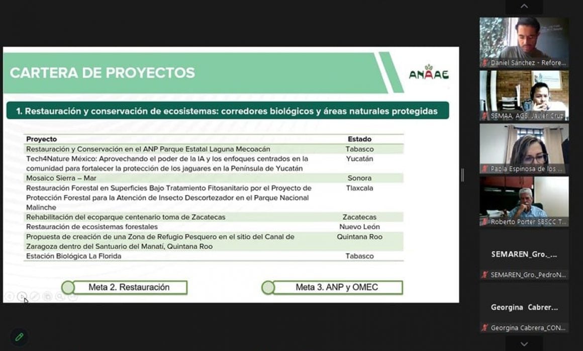 Participa Tlaxcala en presentación de la cartera de proyectos de la ANAAE