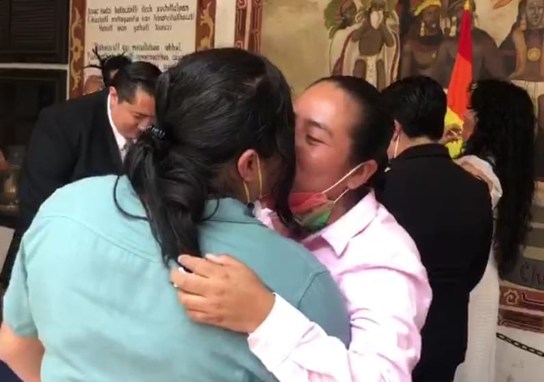 San Pedro Cholula celebra bodas igualitarias en el Día Internacional contra la Homofobia, Transfobia y Bifobia
